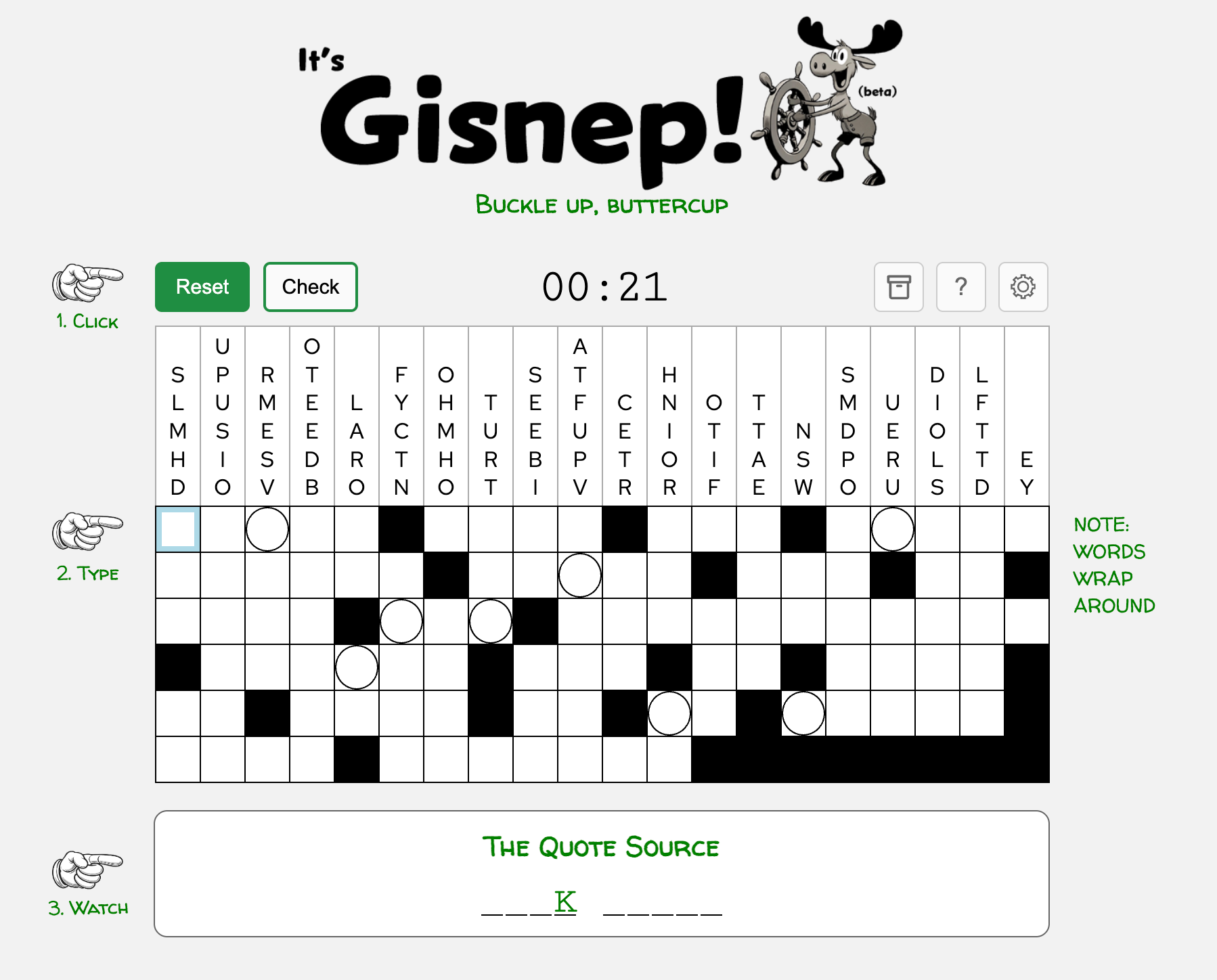 One Year of Gisnep