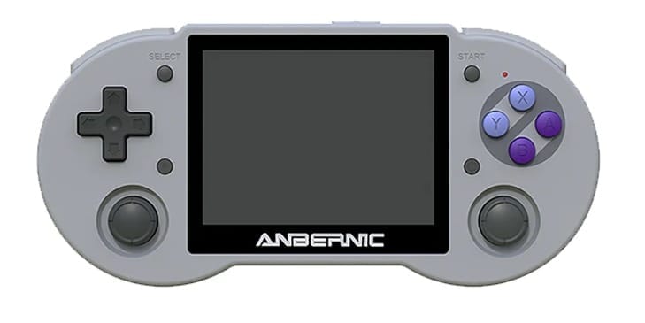 This is the retro-gaming handheld console I got. I like its Super Nintendo controller inspired design.