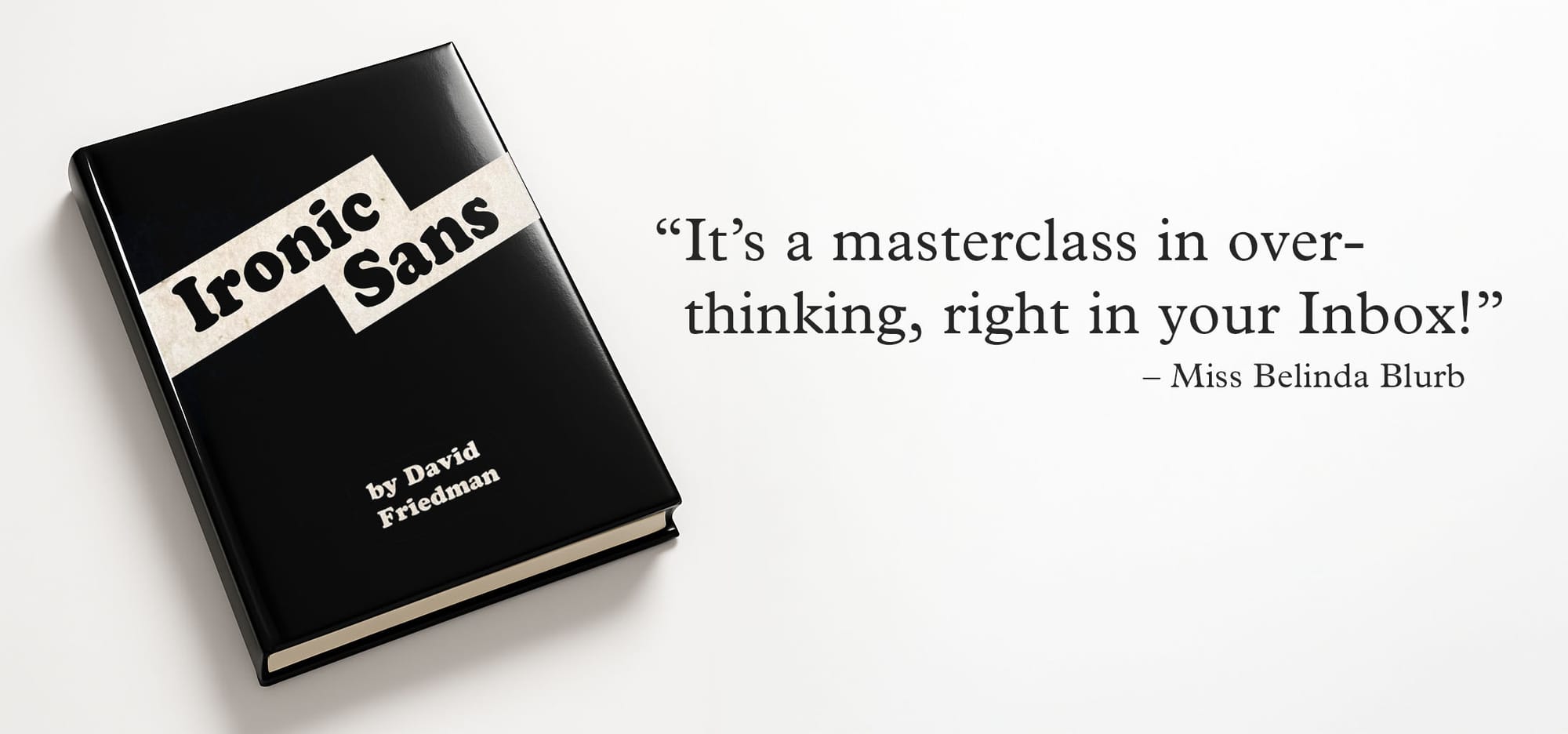 The King of Blurbs