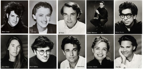 80s Headshots of Famous Artists