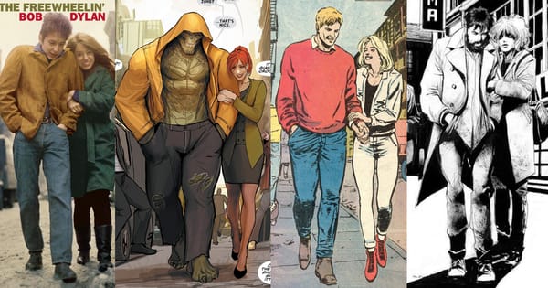 Comics That Resemble The Freewheelin’ Bob Dylan Album Cover