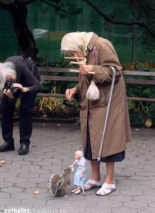 Who Was The Old Woman With The Marionette?